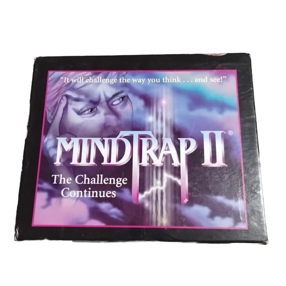 Pressman | Games | Mindtrap Ll The Challenge Continues Board Game Vtg ...